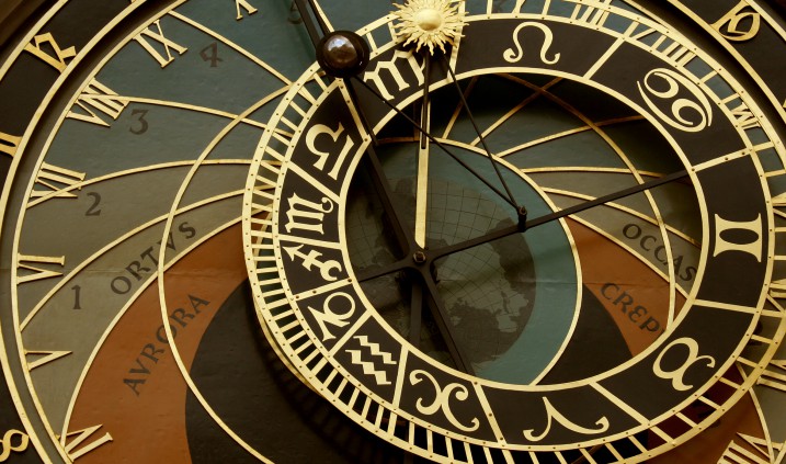 Voici la montre de l'astrologie