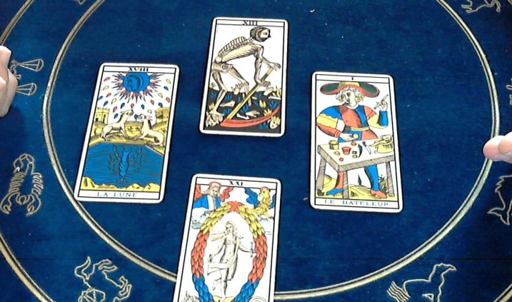 Le Tirage en Croix tarot